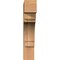 Ekena Millwork Merced Block Smooth Bracket, Western Red Cedar, 3 1/2"W x 18"D x 18"H BKT04X18X18MRC05SWR - alternate 3